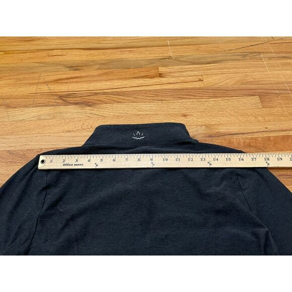 Beyond Yoga Spacedye On The Go Women's XL Black Jacket Polyester Track Mock Neck - Picture 5 of 7